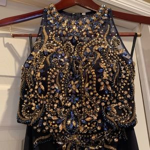 Beaded Prom/Black Tie dress size 0